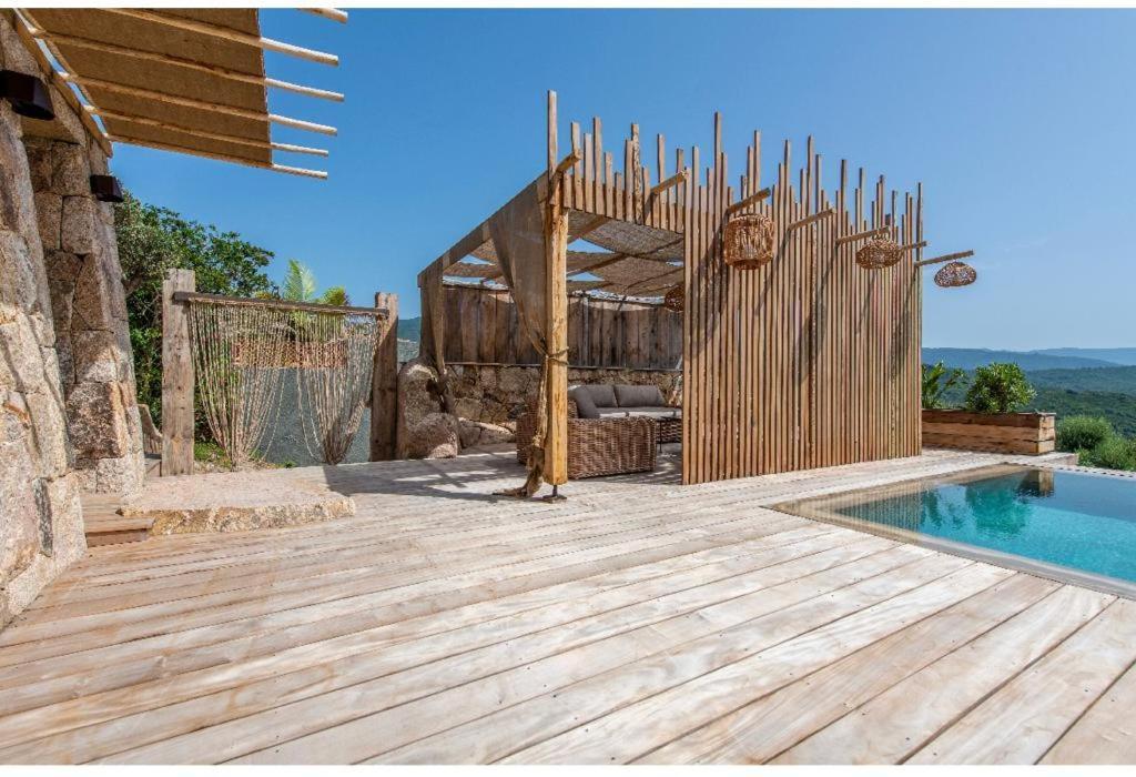 Nouveaute! Magnifique Villa A 2 Minutes Des Plus Belles Plages De La Rive Sud Porticcio  Extérieur photo